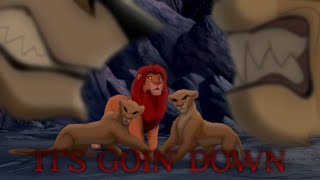 Its Goin Down  Lion King  Zira vs Nala Descendants 2 [upl. by Belak]