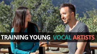 Training Young Vocal Artists in Hollywood  Singing Lessons For Kids [upl. by Ahsienar]