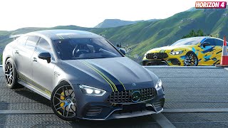 Forza Horizon 4 Online  MercedesAMG GT 63 S 4MATIC 4Door Coupé  w Steering Wheel Gameplay [upl. by Geehan103]