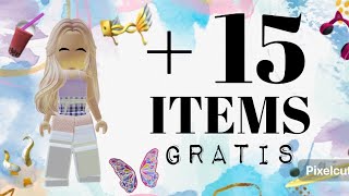 15 items totalmente gratis de roblox hermanosdivertidosdg7377 roblox apoyoplissssssssssssss [upl. by Badger209]