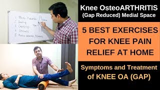 5 Knee Pain Physiotherapy Exercises Knee Osteoarthritis Knee Pain Relief Treatment KNEE OA [upl. by Liederman324]