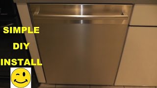 How To Install A Bosch Dishwasher [upl. by Innob]