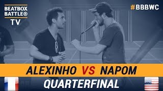 Alexinho vs NaPoM  Quarterfinal  5th Beatbox Battle World Championship [upl. by Sumetra]