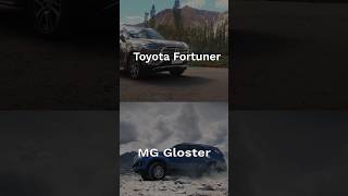 Toyota Fortuner vs MG Gloster [upl. by Ihcego324]