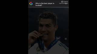 WHO IS THE BEST PLAYER IN FOOTBALL cristianoronaldo [upl. by Ennaear373]