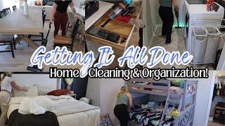 Getting It All Done  Extreme Clean with Me  Deep Clean  Laundry Room Cleaning  Home Organization [upl. by Kristi944]