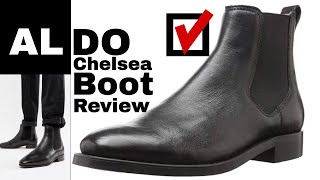 ALDO BIONDIR CHELSEA BOOT REVIEW  STYLE IN EVERY SENSE [upl. by Artkele507]