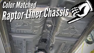 How to Prep Mix amp Spray Tintable Raptor Liner  Raptor Liner Undercarriage [upl. by Ikcim]