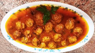 Receta Albóndigas en Salsa de tomate  FÁCIL amp DELICIOSO 😊 [upl. by Terbecki365]