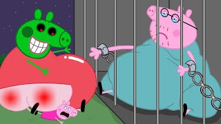 Mommy Daddy Pig Save Peppa Zombies Are Coming 🧟‍♂️  Peppa Pig Funny Animation [upl. by Eri]