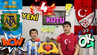 EFSANE BİR VİDEO 4 YENİ Kutu Daha Aldık Türkiye Arjantin Kadro Aradık [upl. by Sergius]