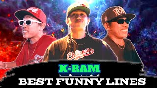 fliptop KRAM Best Funny Lines Compilation😂😂 [upl. by Iror293]