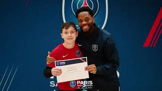 Paris SaintGermain Academy USA Training Clinic October 2023  Kaptiva Sports [upl. by Adnoraj785]