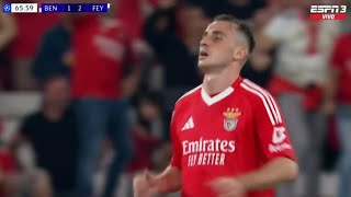 Kerem Akturkoglu Golü Benfica  Feyenoord 12 Tüm Goller ve Özetler [upl. by Nur27]