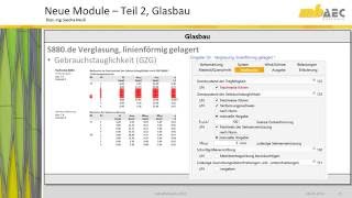 S880de Verglasung linienförmig gelagert [upl. by Nolitta]