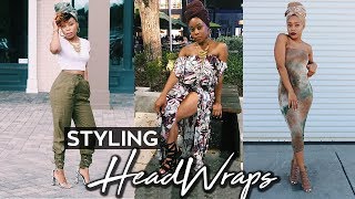 Styling HeadwrapsTurbans  DANCING Lookbook [upl. by Dnanidref]