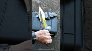 Pariah Sleipner Steel Camo  RE4 Jack Krauser Knife  Sasha Krauser Knives [upl. by Mcgraw463]