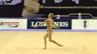 Yana Kudryavtseva RUS  Hoop Final  2014 World Rhythmic Championships [upl. by Suqram779]