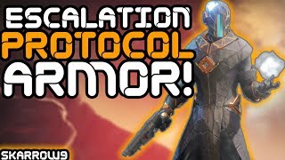 Destiny 2  All 3 Escalation Protocol Armor Sets [upl. by Ozen339]