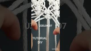 Tutorial DIY de Macrame Tutoriail how to make a Macrame Wall Hanging step by step Tutorial [upl. by Ardyth]