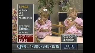 Olsen twins on shopping channelAge 5 1991 [upl. by Jourdan556]