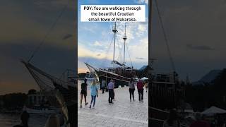 Makarska Croatia shortsfeed travel europeantravel canada [upl. by Mirak]