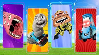 KUMPULAN MONSTER  TRAIN EATER Thomas Spider Taxi Eater Titipo [upl. by Reteid]