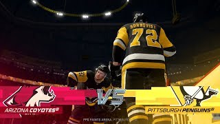 NHL 20 PS4  201920  Game 29 vs Coyotes [upl. by Marcellus]