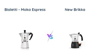 Bialetti Moka Express vs Brikka Which Stovetop Coffee Maker is Better [upl. by Gilbart]