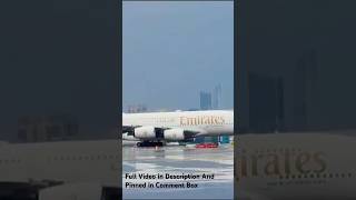 Emirates  Dubai International Airport  Takeoff  shorts emirates [upl. by Nadabus652]