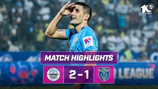 Match Highlights  Mumbai City FC 21 Kerala Blasters FC  MW 3  ISL 202324 [upl. by Odraude465]