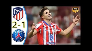 All Goals amp Highlight l 12 PSG vs Atletico Madrid l Football Highlights [upl. by Pros49]