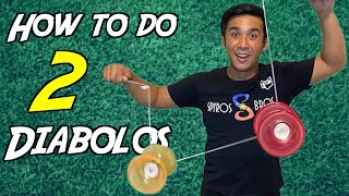 Learn 2 Diabolos for Beginners 2 Diabolo Tutorial [upl. by Anal765]