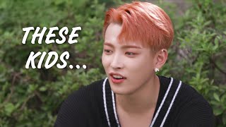 ATEEZ Getting Scolded By Their Leader [upl. by Cheryl]