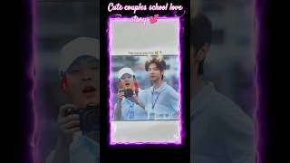 Korean school love story 💕 tiktok video 💓 hindi mix song short video WhatsApp status shorts2023 [upl. by Zachery992]