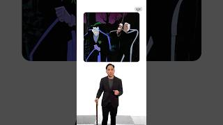 How Legit is Bruce Wayne’s Cane in Batman Beyond shorts [upl. by Ennayd]