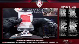 2023 Immaculate Baseball Full Case 1 [upl. by Dorisa746]