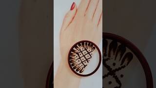 Very easy gol tikki mehndi designs tricks goltikkiehndidesigns easymehndi newmehndidesign [upl. by Aihtiekal]