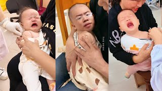 Cute Babies 2024  Funny Baby Videos  Kids Videos  Babies Getting Injections  Brave Babies [upl. by Anhoj]