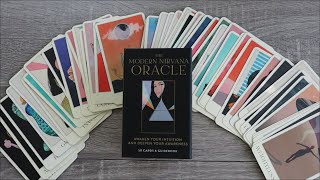 The Modern Nirvana Oracle and The Amenti Oracle  First Impression and Unboxing [upl. by Hutton]