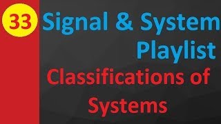 Classifications of Systems in Signals amp Systems An Overview [upl. by Isaiah]