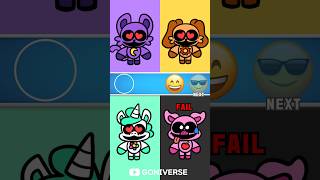 Smiling Critters Emoji Challenge Poppy Playtime Animation feat Rhythm Heaven catnap dogday [upl. by Philippine]