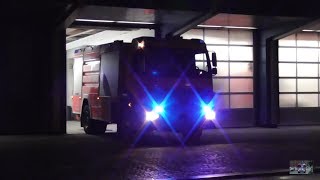 Wachausfahrt TLF 2450 Berliner Feuerwehr 4700 Marienfelde [upl. by Eiznikcm]