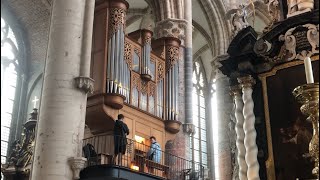 The Flentrop Organ in St Nicholas Gent Belgium [upl. by Mad]