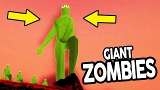 TABZ  THE GIANT ZOMBIE  Totally Accurate Battle Zombielator Update [upl. by Leopoldine]