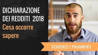 DICHIARAZIONE REDDITI 2018 730 precompilato 730 ordinario e redditi [upl. by Akciret428]