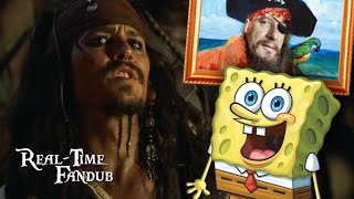 Why Wont You Sing the SpongeBob Song ☠️ Pirates of the Caribbean  RealTime Fandub [upl. by Nylahsoj547]