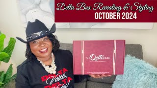 October 2024 Delta Box Revealing [upl. by Dnomyad340]