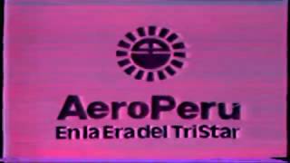 Comercial de AeroPerú 1979  Super Tristar [upl. by Aleehs677]