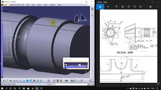 Example 1 Bevel Impeller Design in Catia software [upl. by Kuhlman]